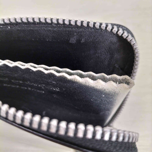コムデギャルソン COMME des GARCONS MADE IN SPAIN レザー L字ラウンドジップウォレット メンズ